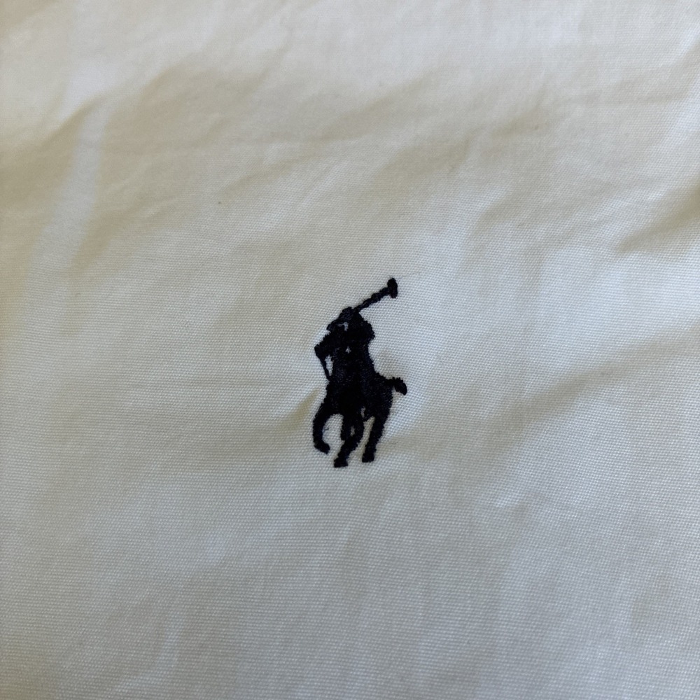 VTG Ralph Lauren Blake Button Down Shirt Men's L White Canon GHO Golf Tournament - Picture 4 of 11